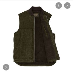 NWT Filson Lined Mackinaw Wool Work Vest
